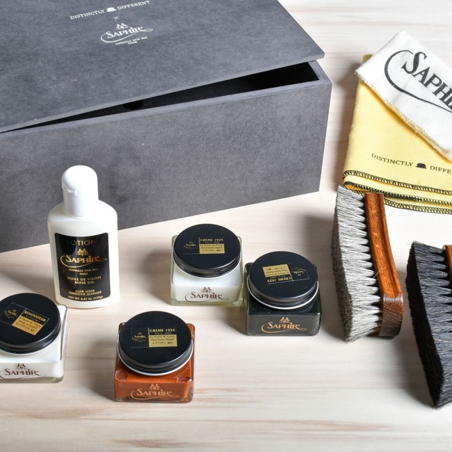 saphir shoe care