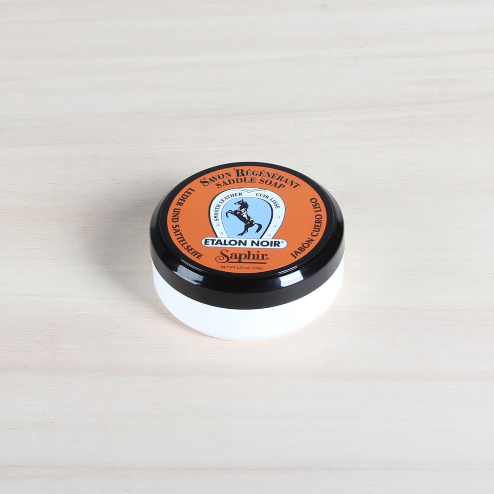 saphir leather cleaning soap