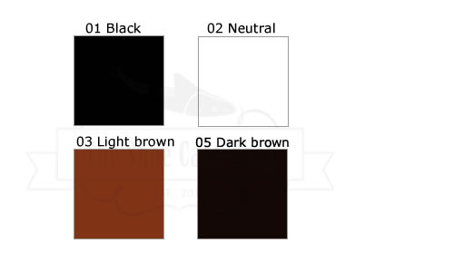 Saphir Dye Colour Chart