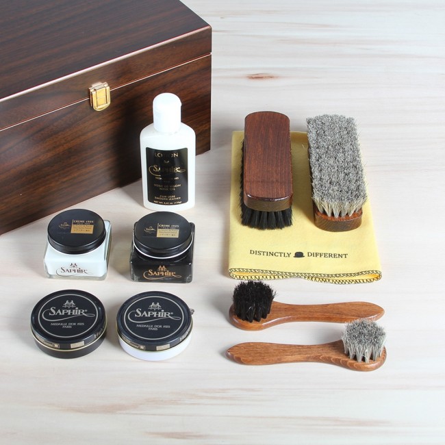 Saphir shoe care kit