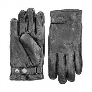 Hestra Gloves Deerskin Wool Terry - Black