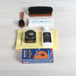 Deluxe set of shoe care brushes, 100% horsehair - Reptile - Special - Shoe  type - Shoe Care - Distinctly Different