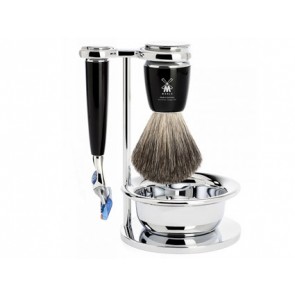 Mühle Fusion Shaving Set Rytmo - Black